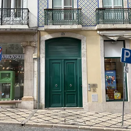 Chiado With View To The Castle *