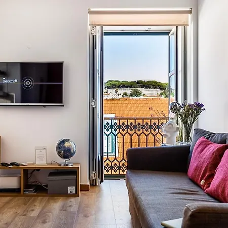Chiado With View To The Castle * Lisbon