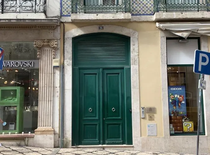 Chiado With View To The Castle *