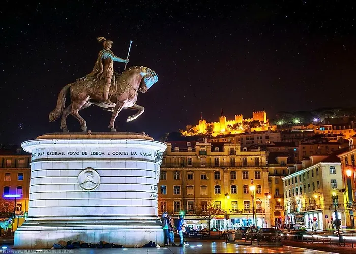 Chiado With View To The Castle