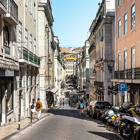 Chiado With View To The Castle