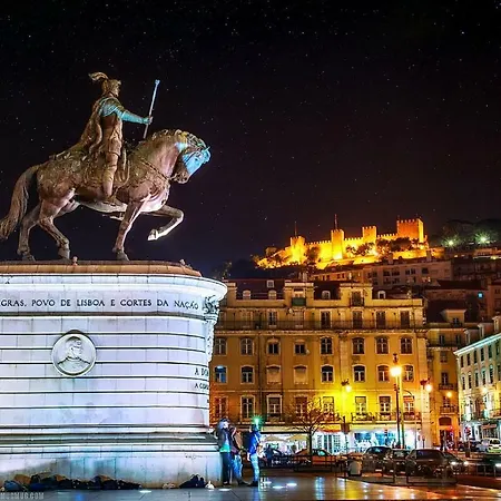 Chiado With View To The Castle